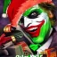 Placeholder: Joker buring Christmas