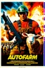 Placeholder: "Design a 90s-style action movie poster titled 'AUTOfarm.' Feature a heroic mechanic in the foreground, fiercely battling thousands of adversaries with a spanner. In the background, include a determined sheep wielding a machine gun. Capture the high-energy, gritty aesthetic of classic 90s action films, with intense and dynamic elements. Prominently display the subtitle 'BMI - BMI Suckin-p-p' in bold, impactful lettering."