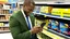 Placeholder: successful businessman man buys cellphone at walmart