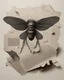 Placeholder: [A FLY HAS FALLEN IN THE OINTMENT], reality has no authority here, shapes before subjects, perspective replaced by importance, hierarchy overrides anatomy, shared symbolic plane, giant shape masses, tiny fragments, symbolic scale, asymmetry, negative space, one element must violate the visual order, Byzantine symbolic scale, torn-paper modernist folk-art collage, bright upper-range mid-high-key palette, square 1:1. ChatGPT