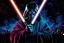 Placeholder: pop art pixels 1000 images jedi skywalker