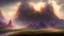 Placeholder: Phantasy lanscape with dramatic cloud