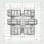 Placeholder: technical plan of the building for 100 squares, drawing