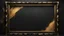 Placeholder: Hyper Realistic Black, & Golden Grungy-Thick-Frame-Background