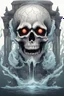 Placeholder: a legendary hades skull with water power