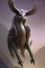 Placeholder: Hippogriff Alien,fantasy, intricate, elegant, highly detailed, digital painting, artstation, concept art, matte, sharp focus, illustration, hearthstone, art by artgerm and greg rutkowski and alphonse mucha centered.