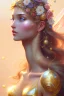 Placeholder: new year sexy faery, gardenia flowers, long hair, colorful, cute, intricate, content, elegant, highly detailed, digital painting, artstation, concept art, smooth, sharp focus, illustration, art by artgerm and greg rutkowski and alphonse mucha