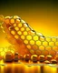 Placeholder: honeycombs and royal jelly 3d background