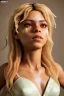 Placeholder: Shakira artist, Realistic image, natural waist up portrait, natural busty , perfect eyes, glow, circle iris, eye liner. spray line make up, glow. lips, gold. big rings piercing, led ornament. coat, vibrant color, highly detailed, art stations, concept art, smooth, unreal engine 5, god lights, ray tracing, RTX, lumen lighting, ultra detail, volumetric lighting, 3d, finely drawn, high definition, 4k.