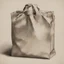 Placeholder: A paper bag, pencil drawing in colors