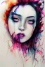 Placeholder: beautiful watercolor portrait, photorealistic, watercolor portrait by Harumi Hironaka, Agnes Cecile, insanely detailed, watercolor portrait, fine art Don Quixote