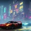 Placeholder: cyberpunk 2077 version of a ferrari f40