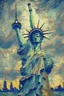 Placeholder: STATU OF LIBERTY IN VAN GOGH STYLE