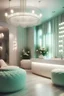 Placeholder: feminine spa interior design