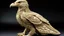 Placeholder: An ivory wind elemental eagle designed in Mehndi design painted by Alfred Sisley