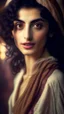 Placeholder: a female face in the styles of Egon Schiele, gustave dore and david mann, retro vintage style, hd photography, photorealistic:1.5), raw photo, 8K, Ultra HD: 1.5)(masterpiece:1.3, ultrahighres, :1.2) Cinematic shot of arab 23 years old, ultra petite, woman with pale skin she is sitting on an old chair, the woman who is alluring beautiful charming engaging enticing fair glamorous good-looking gorgeous handsome interesting inviting lovely pleasant pleasing tempting fit good-looking gorgeous lush dr