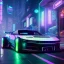 Placeholder: cyberpunk hyper car,cyberpunk 2077, ultra realistic,shiny, smooth, studio quality, octane render, Surrealism, Triadic colour scheme,glow-stick, ambient lighting,nightclub lighting, polaroid, 100mm, --ar 3:2 --v4