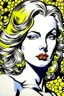 Placeholder: venus godess photo realistic style of roy lichtenstein