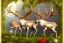 Placeholder: reindeer on flower willow