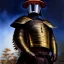 Placeholder: Ultra detailed fullbody Portrait in oil on canvas of Samurai with armor and helmet, extremely detailed digital painting, extremely detailed face,crystal clear Big Glowing eyes, mystical colors ,perfectly centered image, perfect composition, rim light, beautiful lighting, 8k, stunning scene, raytracing, anatomically correct, in the style of robert e howard and Ken Kelley and Ohrai Noriyoshi and Simon Bisley and tomzj1