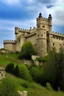 Placeholder: The grand castle stood atop the hill, its turrets reaching towards the sky, while its stone walls told tales of centuries past