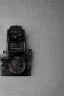 Placeholder: Minimalist art of an old camera