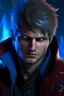 Placeholder: nero devil may cry 5 with blue eyes