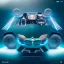 Placeholder: fullbody Drawing of 'Halbo Future Duo-Wheel BMW',intricate detail,andrea bonelli,Kilian Eng,Ohrai,evan lee,Aleksandr Sidelnikov,three quarters frontal aerial view,toned colors,16k