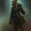 Placeholder: Ape in suit, 16D lighting, surreal fantasy art,16D detailed face head and shoulders portrait, 8k resolution concept art portrait by Greg Rutkowski, Artgerm, WLOP, Alphonse Mucha dynamic lighting hyperdetailed intricately detailed Splash art trending on Artstation triadic colors Unreal Engine 5 volumetric lighting