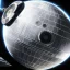 Placeholder: embossed Star Wars death star Logo