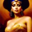 Placeholder: Drawing of beautiful face,busty 'cleopatra',sweet stare,throne,hieroglyphics,balanciaga fashion clothe painting by gaston bussiere, greg rutkowski, yoji shinkawa, yoshitaka amano, tsutomu nihei, donato giancola, tim hildebrandt, oil on canvas, cinematic composition, extreme detail,fit full head inside picture,16k