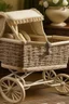 Placeholder: Vintage pram, natural, realistic