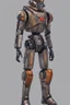 Placeholder: A Star Wars Combat Droid, Wearing Cowboy Clothes, Armor Looks Dangerous.