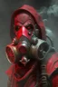 Placeholder: Blood seeker with gas mask