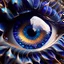 Placeholder: crystalized eye with a maze in the iris