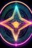 Placeholder: extremely sharp hypnotic soothing emotional support sacred geometry radiation star priest scream by munch singer symbol in front of depth of field neon google airship effect