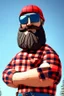 Placeholder: Paul Bunyan with sunglasses