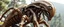 Placeholder: superwood alien structure with exoskeleton