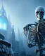 Placeholder: A portrait of a frozen skeleton by pascal blanche rutkowski repin artstation hyperrealism painting concept art of detailed character design matte painting, 4 k resolution blade runner, digital Art, perfect composition, beautiful detailed intricate insanely detailed octane render trending on artstation, 8 k artistic photography, photorealistic concept art, soft natural volumetric