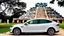 Placeholder: A Tesla's 'Model S Plaid' is parked, at Chichen Itza, in Mexico. CINEMATIC. WIDE ANGLE LENS. CINEMATIC. WIDE ANGLE LENS.