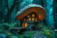 Placeholder: Ultra realistic photo of a magical fairy house built inside a giant mushroom, glowing windows, tiny bridges, enchanted forest surroundings, fantasy architecture, realistic textures, whimsical atmosphere, cinematic lighting, ultra detailed, enchanting colors, HOF, full size, (((realism, realphoto, professional photography, DSLR camera, photorealistic, 64k, masterpiece)))