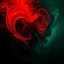 Placeholder: romantic picture, abstract, with red and dark green, swishiness, hq