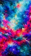 Placeholder: nebula, stars, abstract painting, watercolor, aqurelle, full color, 8k resolution, splashed, varied brushstrokes