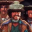 Placeholder: Insanely detailed photograph of an El Guapo from three amigos movie