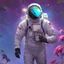 Placeholder: "floral astronaut" hand-drawn digital art, flowers everywhere, colorful garden, beautiful galaxy, REALISTIC, anime, 4k, high resolution, full details, 2560x1600