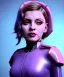 Placeholder: Artist, young madonna, android woman, sweet, clean skin, feline eyeliner, short hair, circuits, ghost in the shell, latex coat, feather, cyber punk, neon, bamboo, blood, portrait, studio photo, unreal engine 5, soft color, 16 bit, god lights, ray tracing, RTX, lumen lighting, ultra deatail, volumetric lighting, 3d, finely drawn, hd.