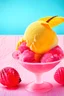 Placeholder: sorbet on light background