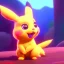 Placeholder: Pikachu, yoji shinkawa dreamscape, fenghua zhong, mystical colors, Golden hour, Lisa Frank fantasy