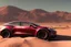 Placeholder: A Tesla 'Model Y' is parked, in the Mojave Desert. (CINEMATIC, WIDE ANGLE LENS, PHOTO REAL)