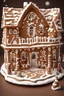 Placeholder: The "INSIDE" of a decadent and quaint Gingerbread House, 3D